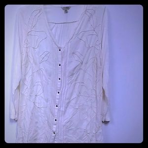 Lucky Brand Top Blouse plus size 2X